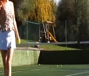 Ficken nach dem Tennis