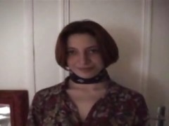 Natascha, eine unschuldige, französische Teenagerin wird anal hart durchgevögelt