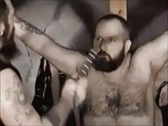 Extreme Homosexuelle BDSM klassische Szene von harte und wilde sex mit Männer